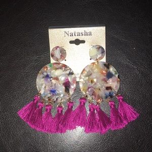 Natasha Boho Earrings w Tassels